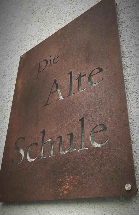 Ferienwohnung Die Alte Schule เดาน์ ภายนอก รูปภาพ